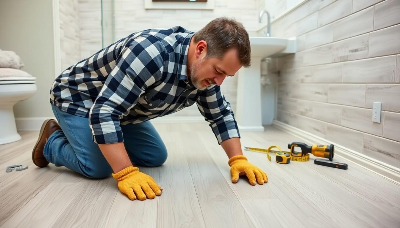 Install Bathroom Flooring cost guide