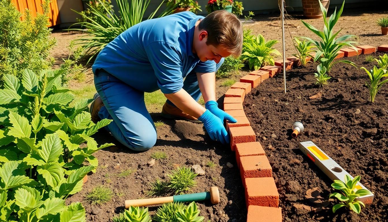 Install Brick Edging cost guide