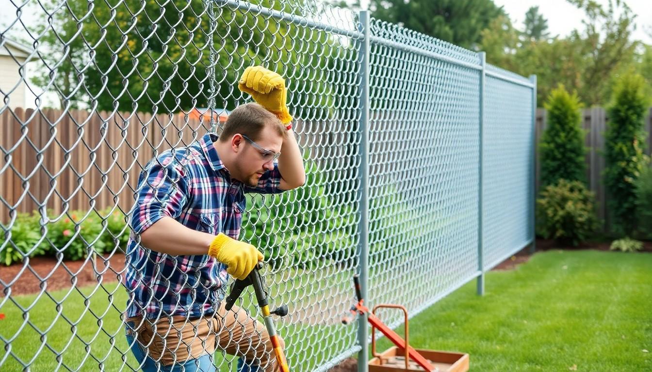 Install Chain Link Fence cost guide
