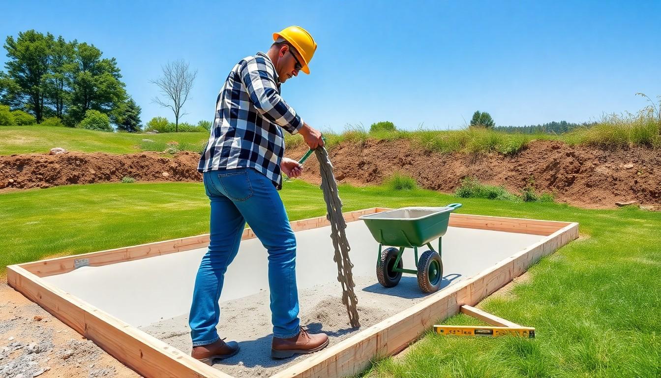 Install Concrete Pad cost guide