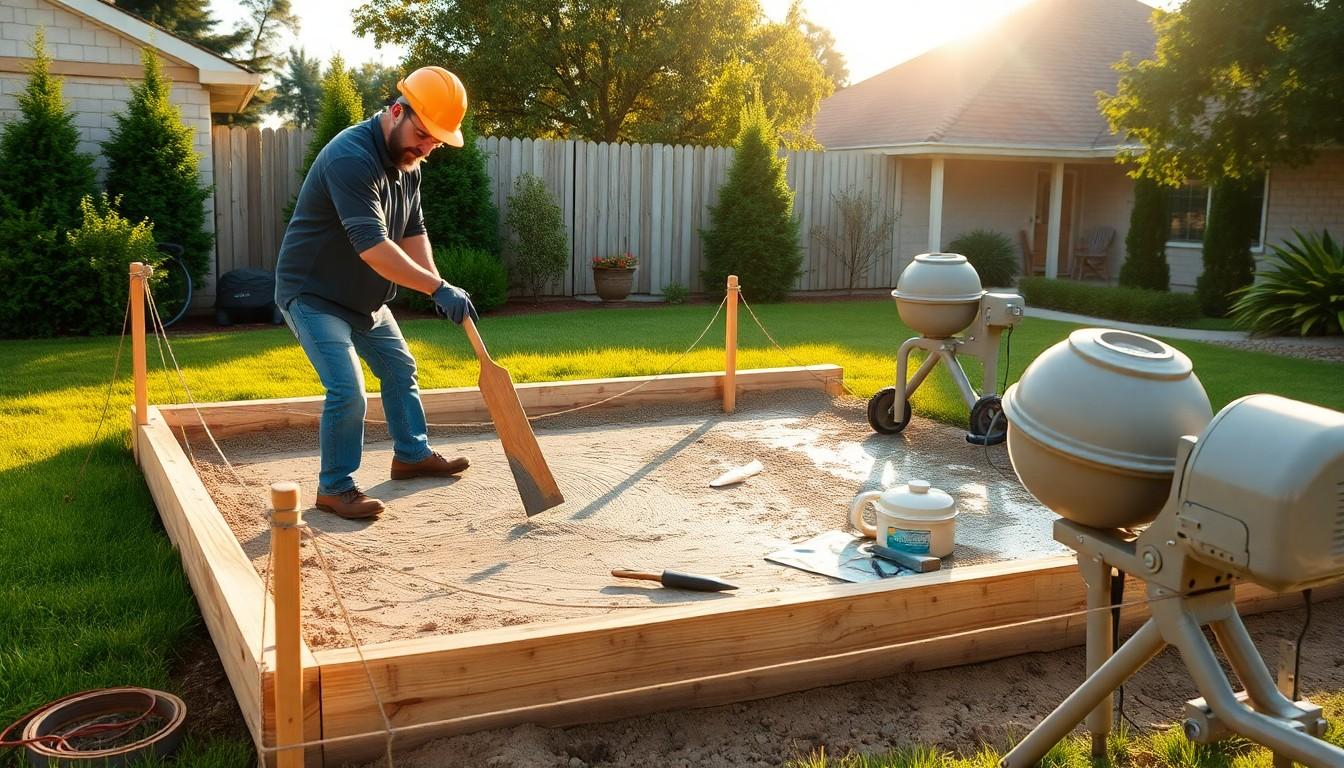 Install Concrete Patio cost guide