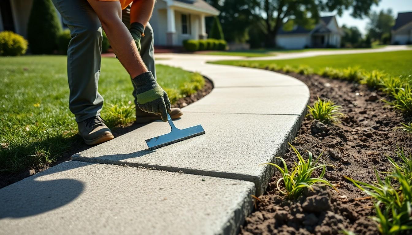 Install Concrete Sidewalk cost guide