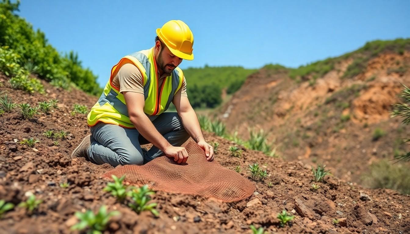 Install Erosion Control Mesh cost guide