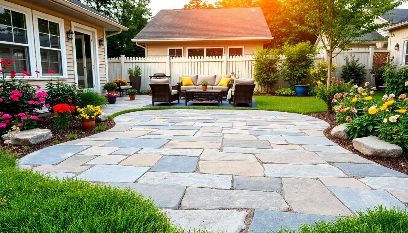 Install Flagstone Patio cost guide