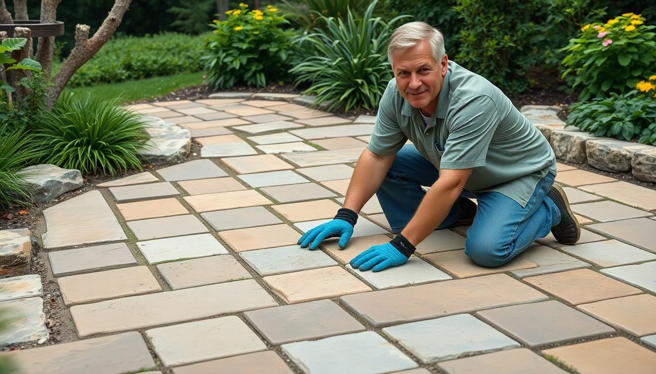 Install Flagstone Pavers cost guide