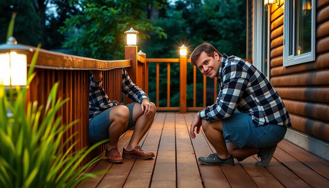 Install Low Voltage Deck Post Lighting cost guide