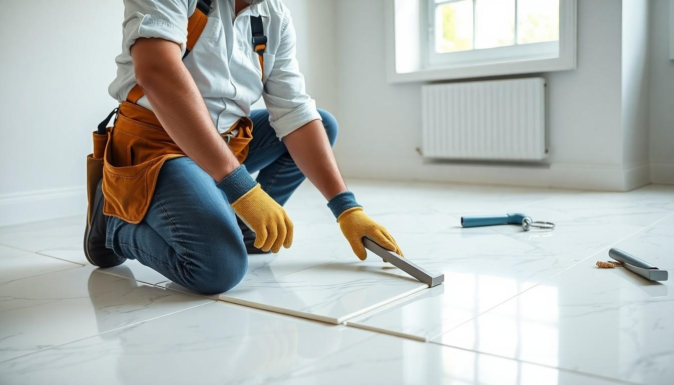 Install Marble Tile Floor cost guide