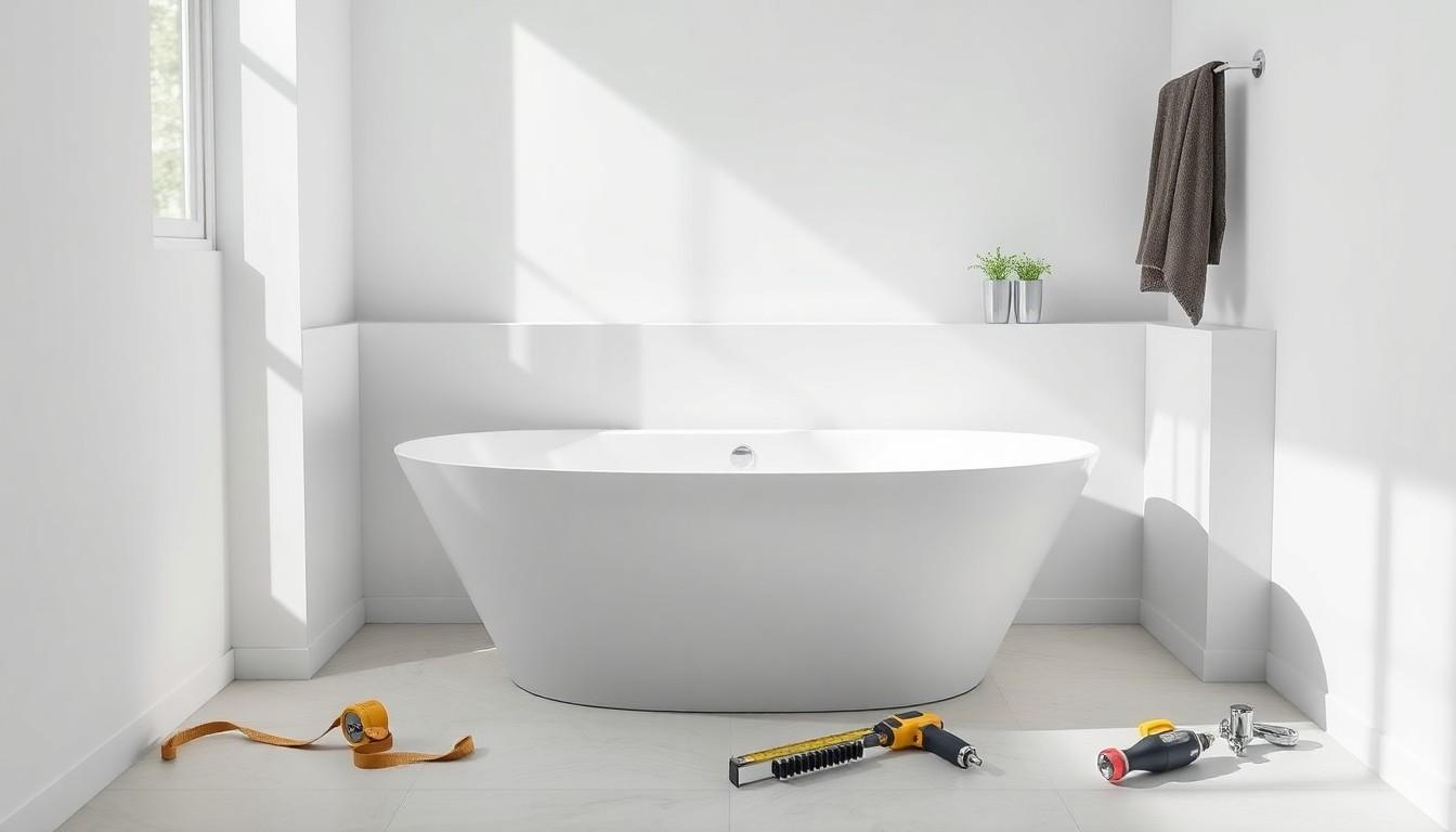 Install Modular Bath Tub And Surround cost guide