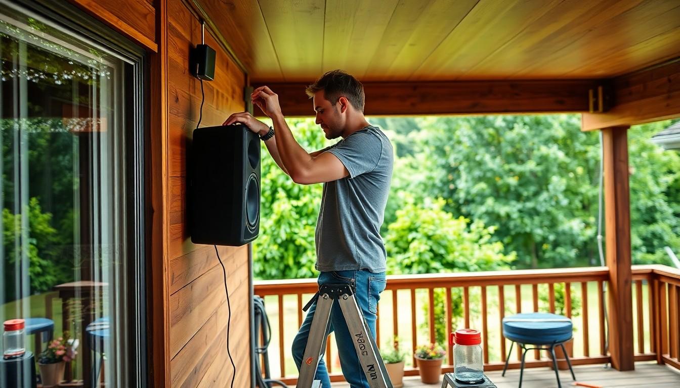 Install Outdoor Speakers cost guide