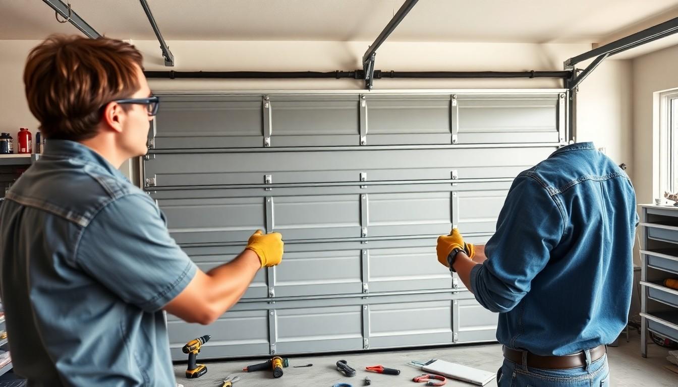 Install Panel Lift Garage Door cost guide