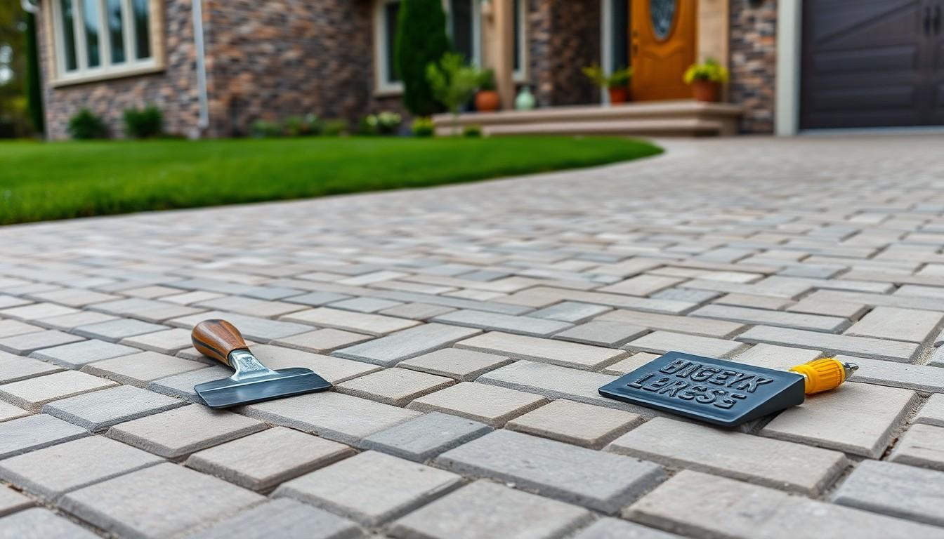 Install Patterned Concrete Driveway cost guide