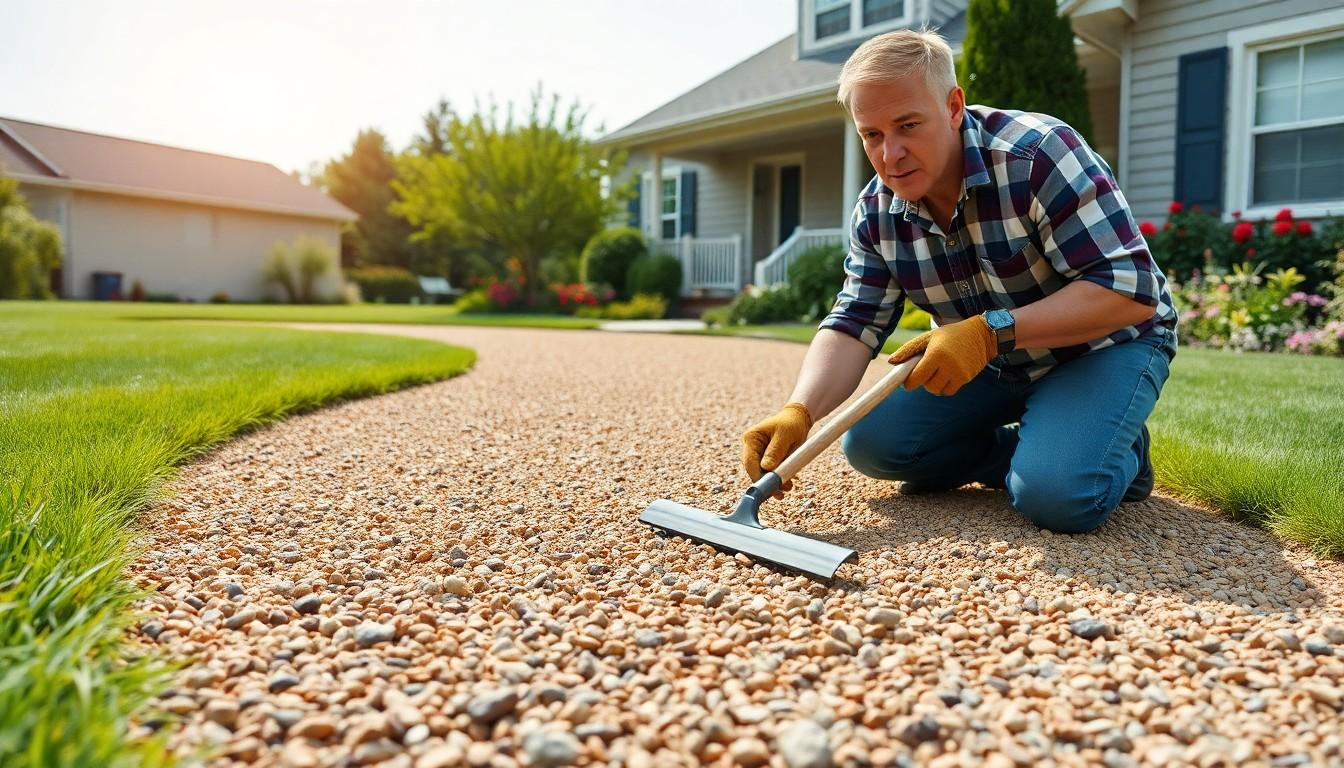 Install Pea Gravel Driveway cost guide