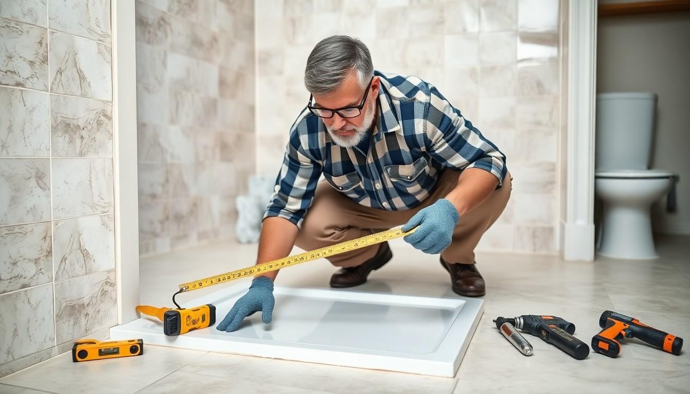 Install Shower Pan cost guide