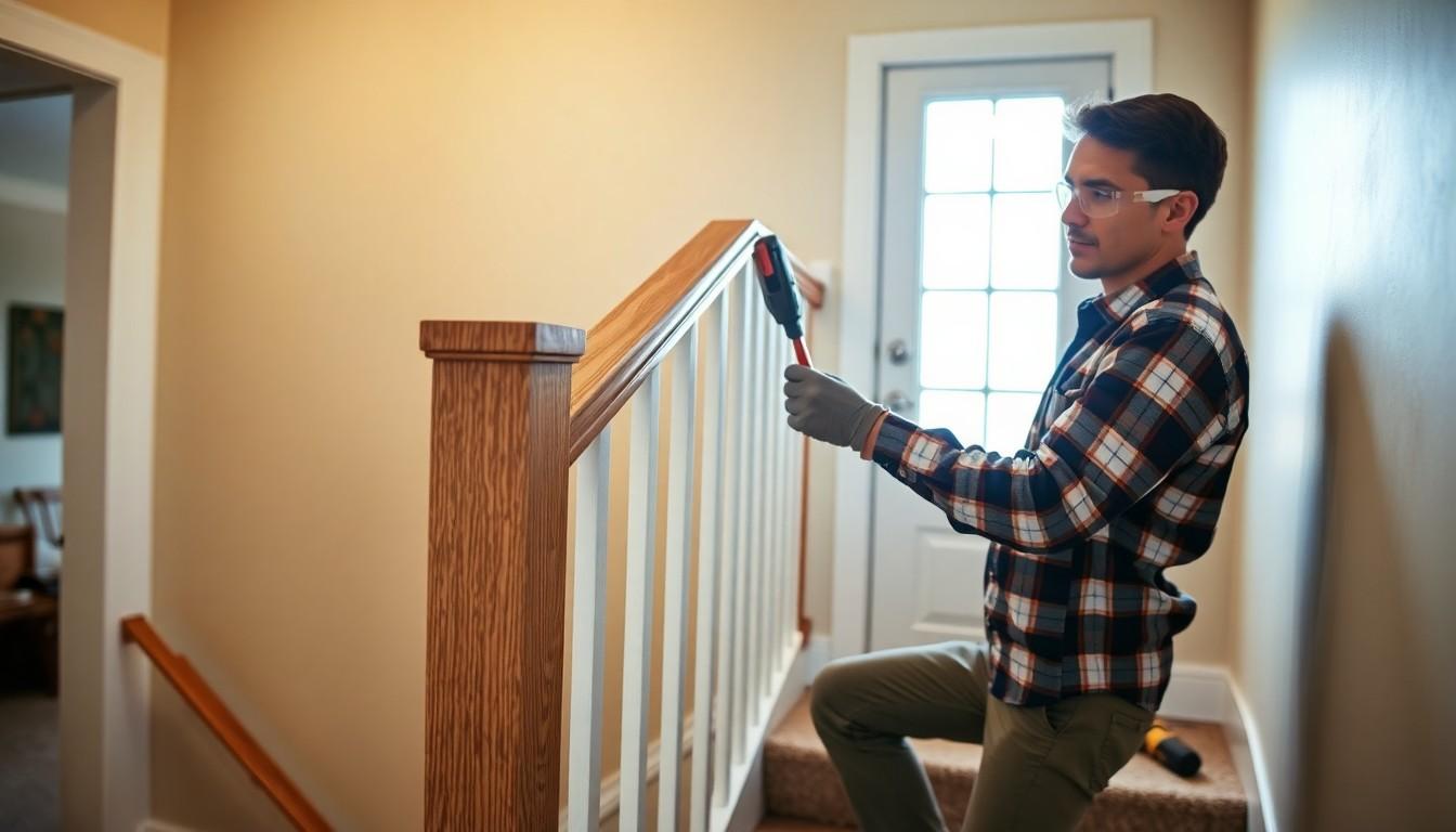 Install Stairway Handrail cost guide