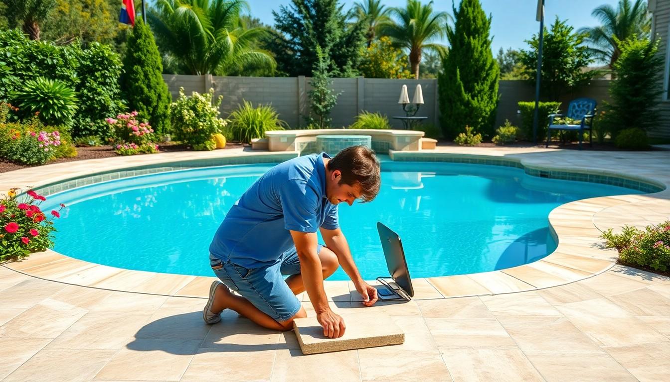 Install Travertine Coping cost guide