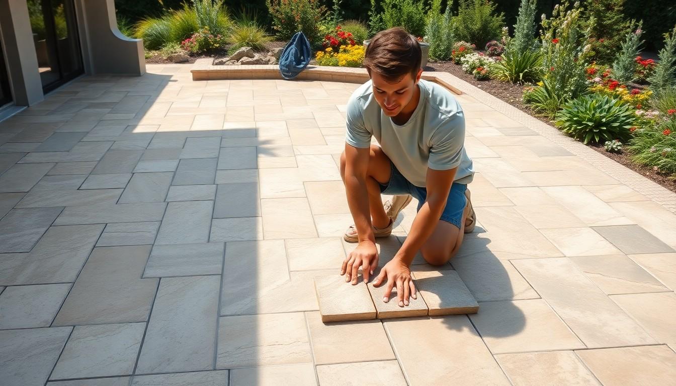 Install Travertine Pavers cost guide
