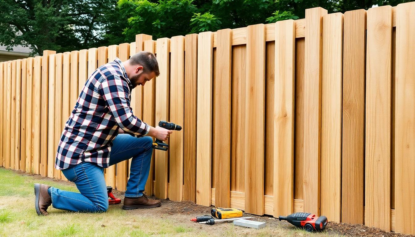 Install Wood Privacy Fence cost guide