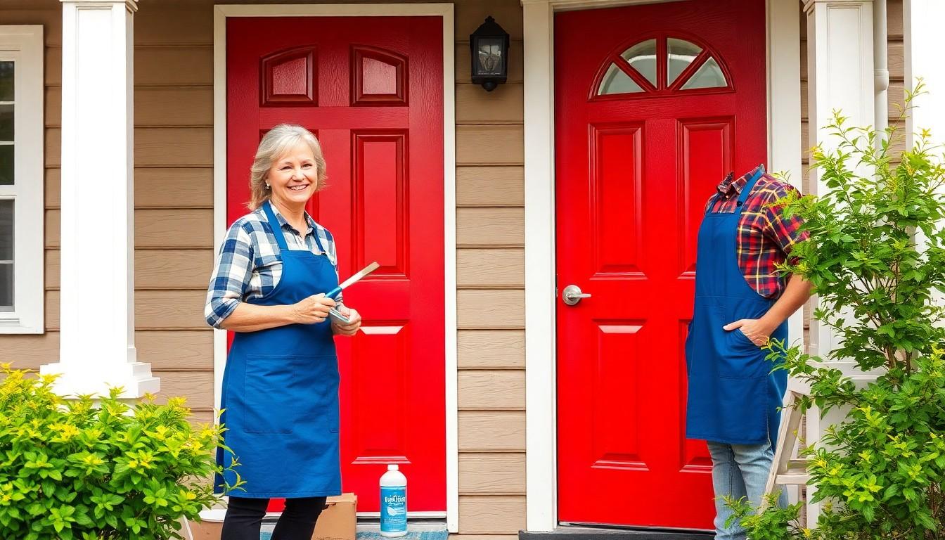 Paint Exterior Door cost guide