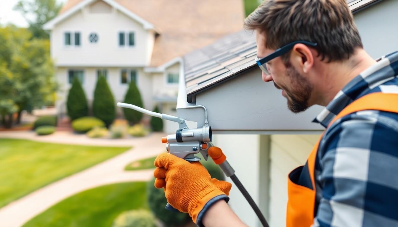 Paint Gutters cost guide