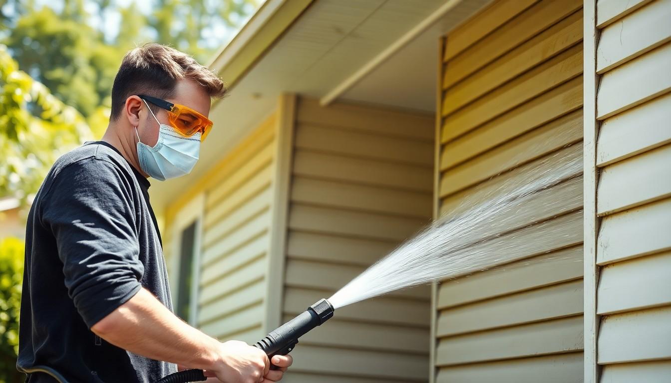 Power Wash Siding cost guide