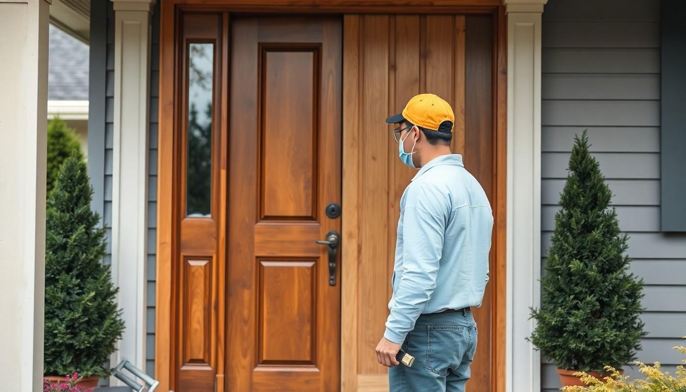 Refinish Front Door cost guide