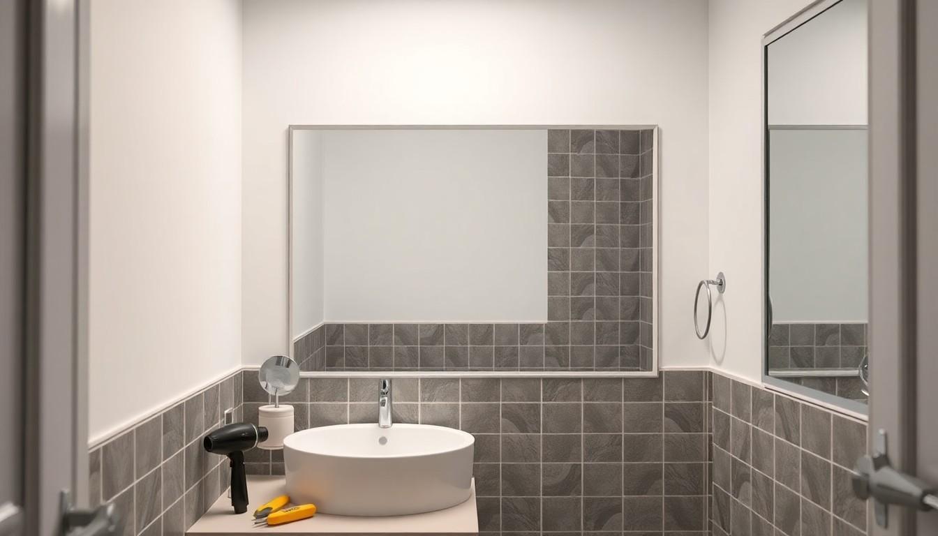Remove Bathroom Mirror cost guide
