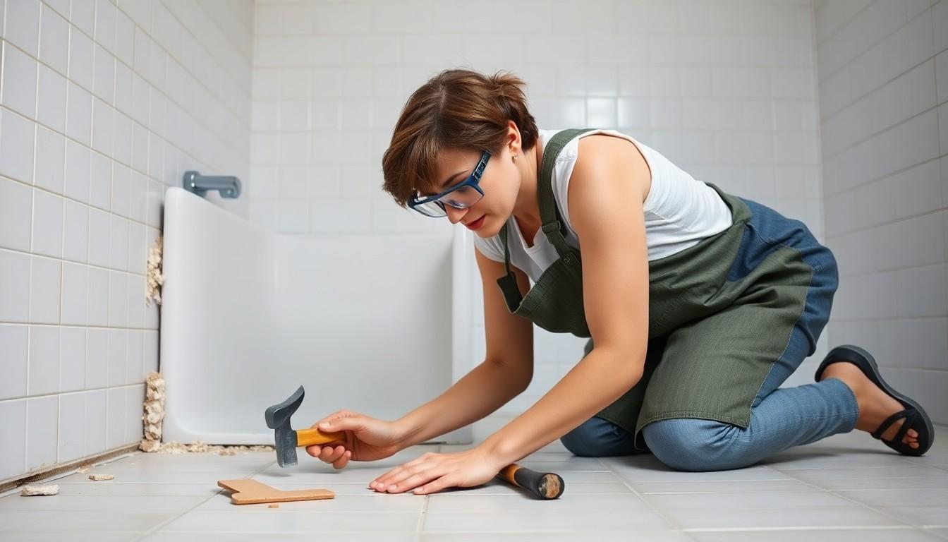 Remove Bathroom Tile cost guide